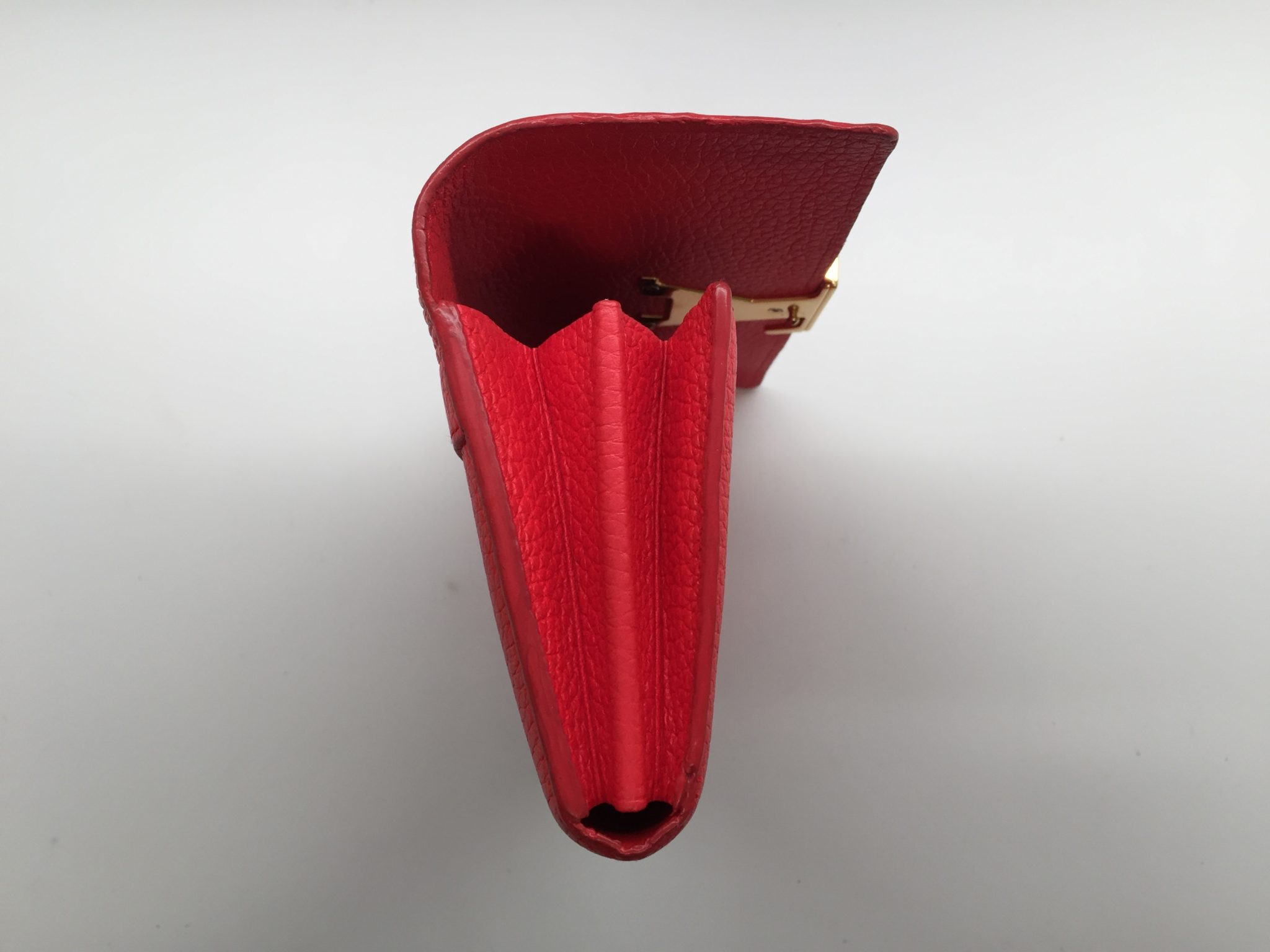 22-102 ルイヴィトン(Louis Vuitton)財布　お色補正・パテアフター