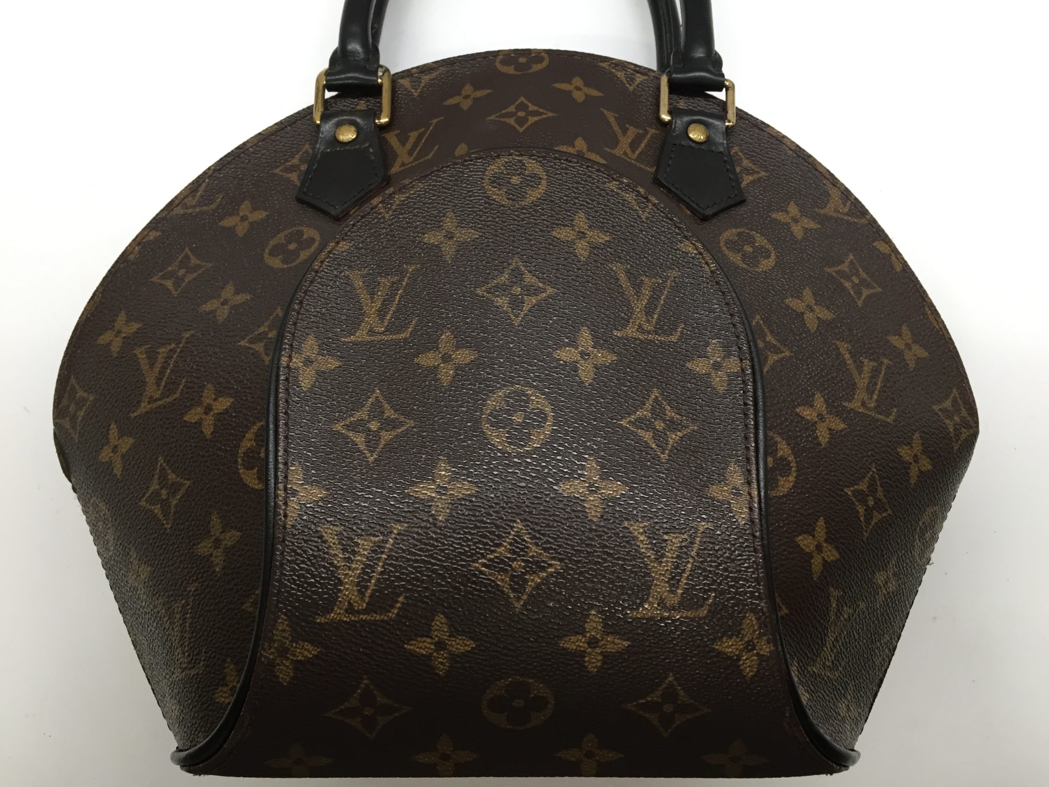 22-139 ルイヴィトン(Louis Vuitton)エリプスバッグ　ヌメ革色替えアフター