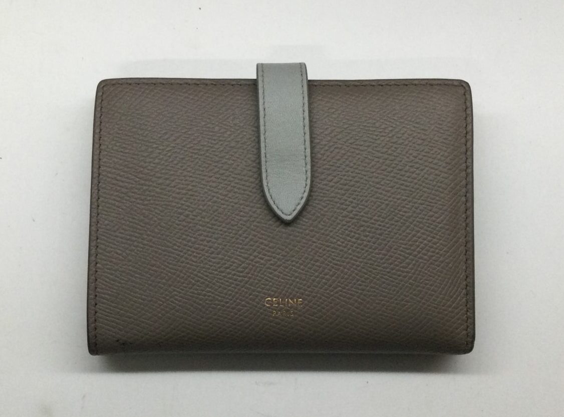 24-01 セリーヌ(CELINE)財布　ボールペン除去・色補正