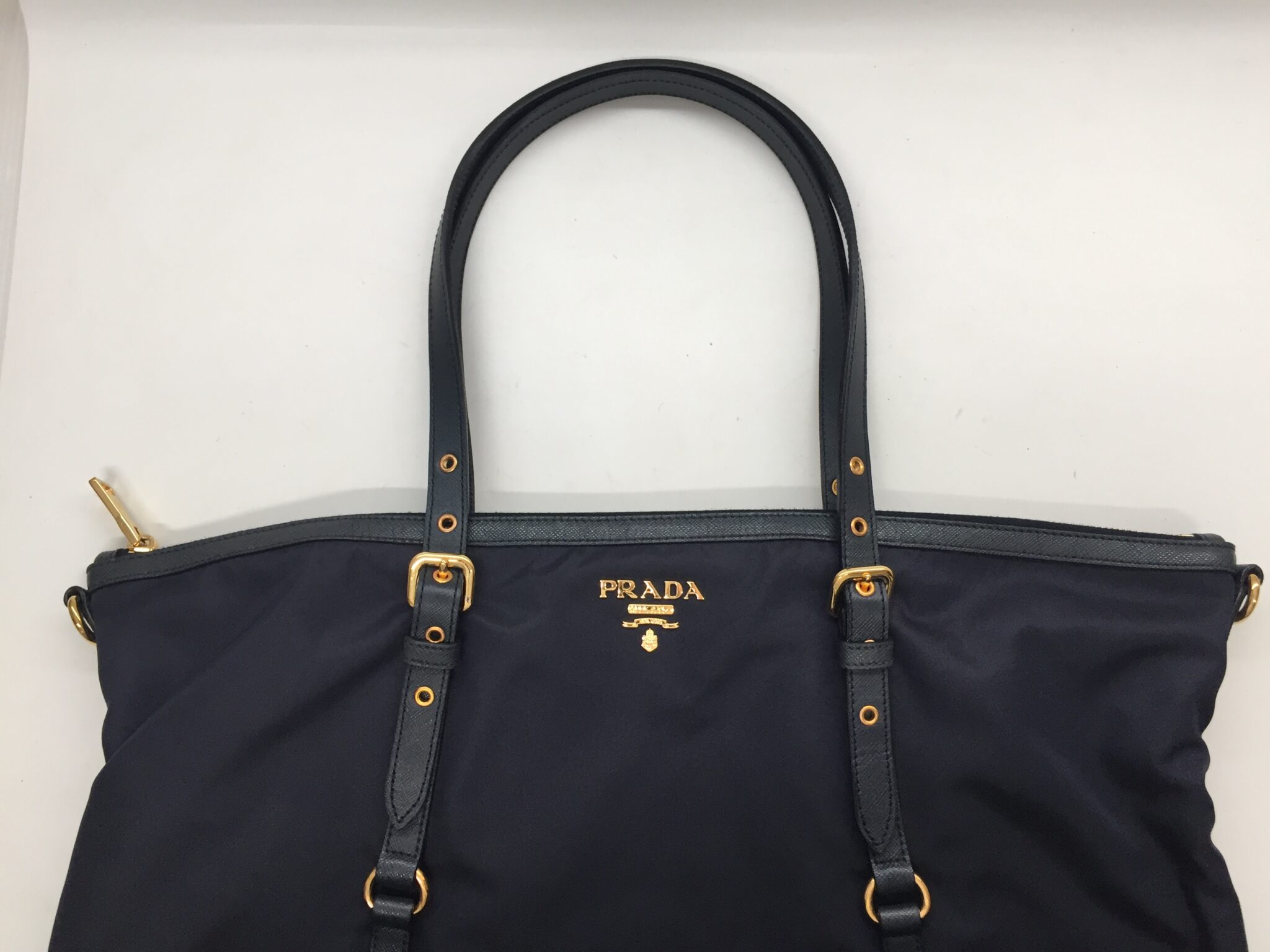 25-68 プラダ(PRADA)バッグ　ハンドル交換アフター