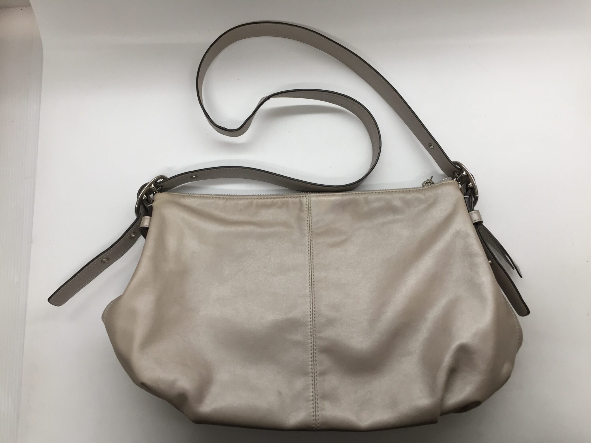 25-69 コーチ(coach)ショルダーバッグ　部分色補正アフター