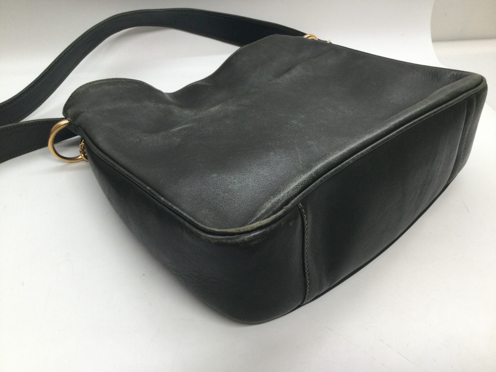 25-88 グッチ(GUCCI)バンブーバッグ　色補正