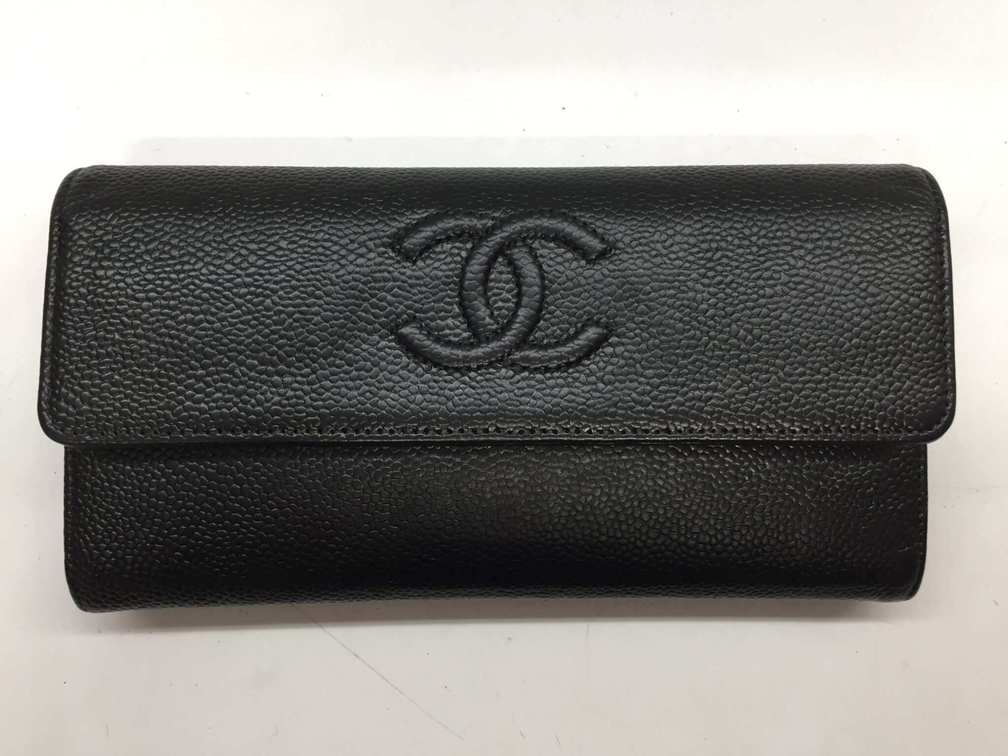 25-92 シャネル(CHANEL)財布　色補正
