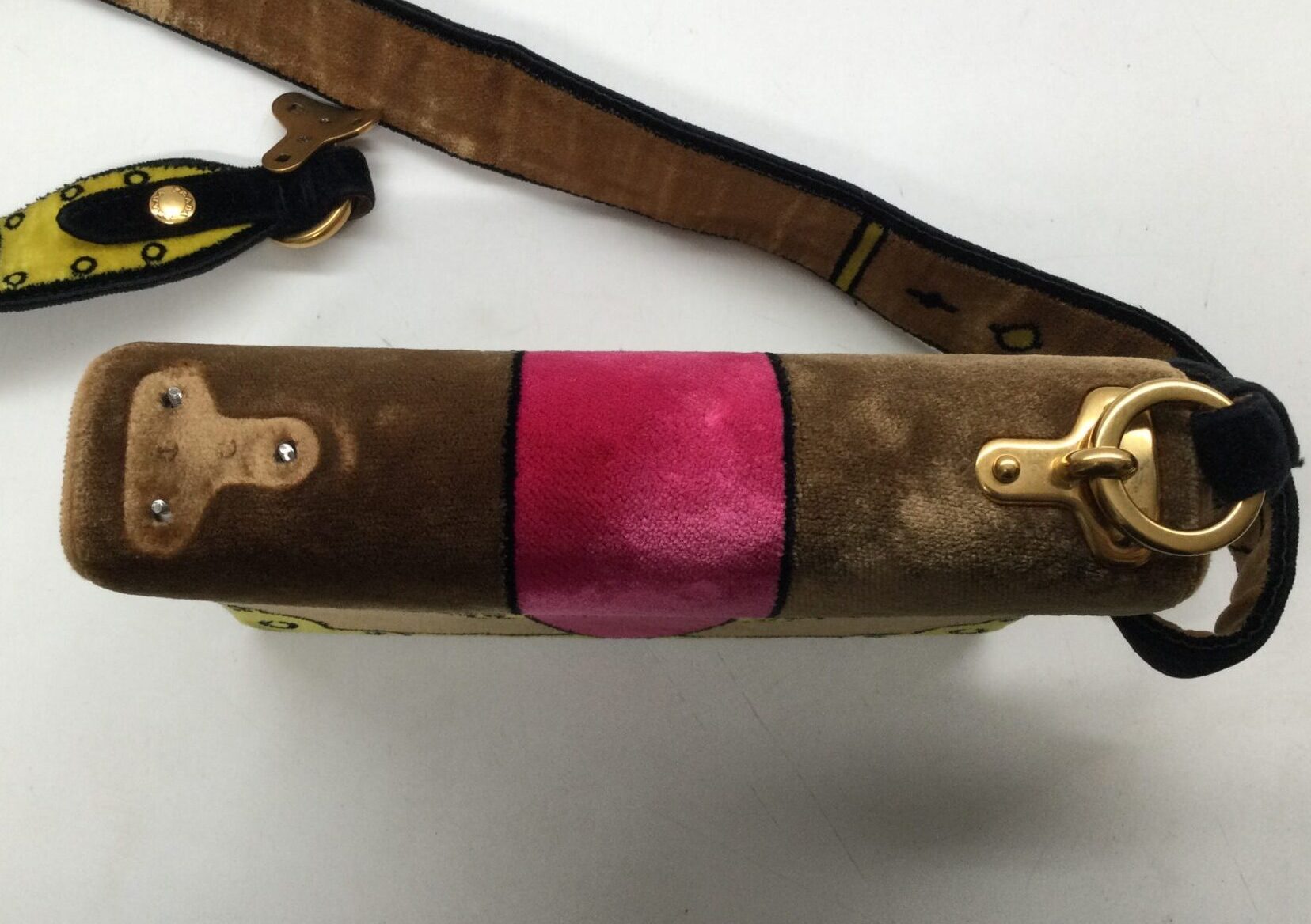 25-98 プラダ(PRADA)ショルダーバッグ　ネジ取り付けビフォー