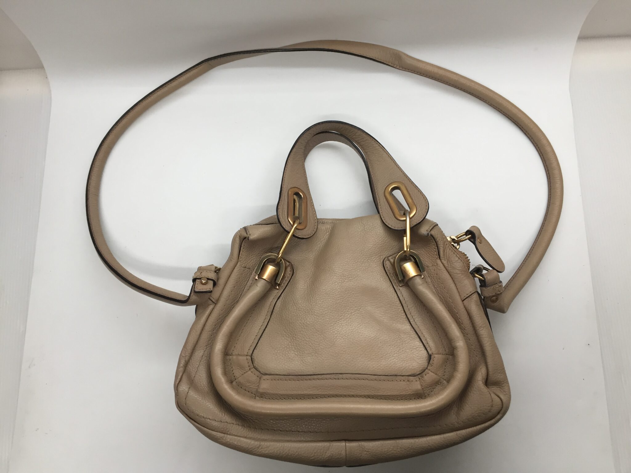 26-03 クロエ(Chloe)パラティショルダーバッグ　色補正アフター