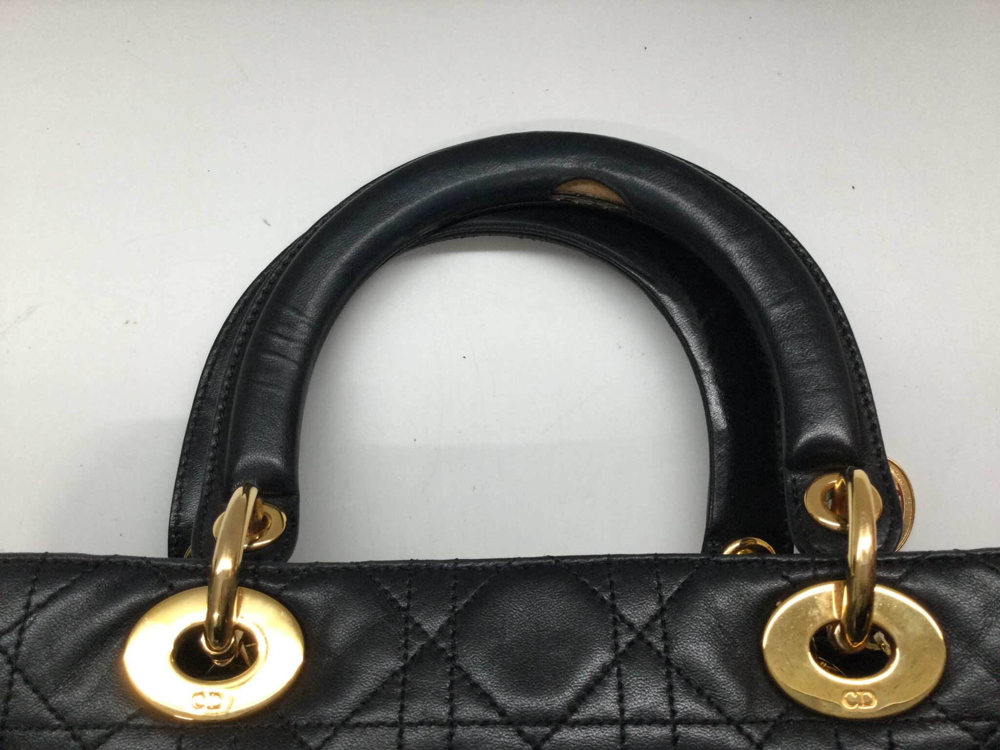 26-06 ディオール(Dior)レディディオールバッグ あて革