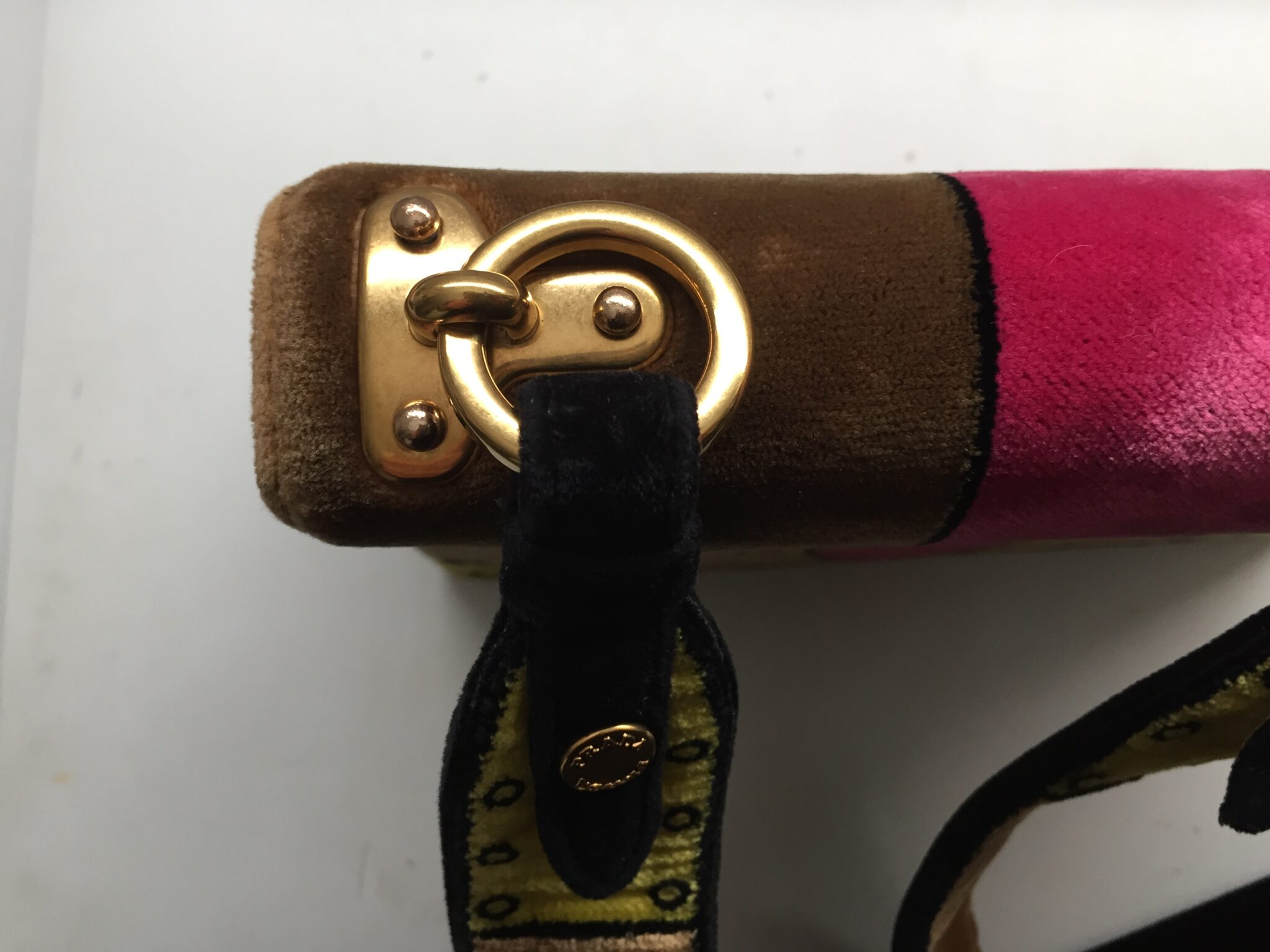 25-98 プラダ(PRADA)ショルダーバッグ　ネジ取り付けアフター